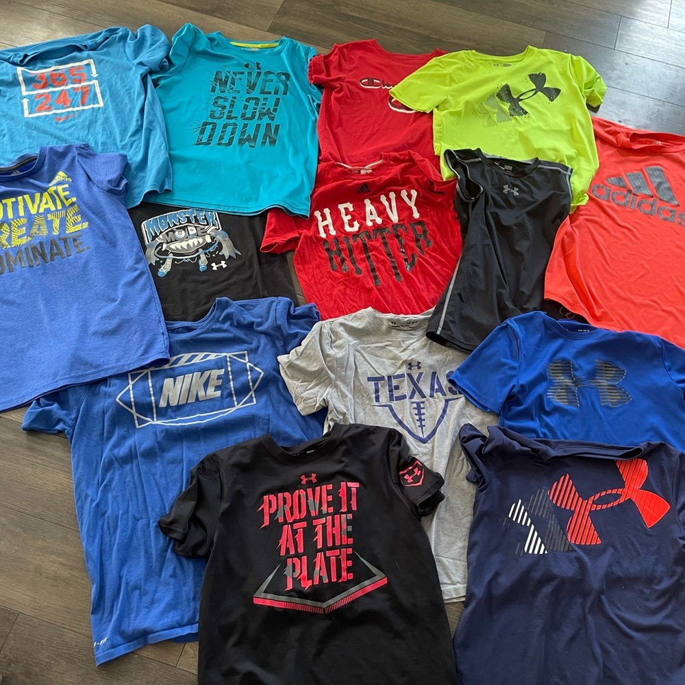 Youth large boys shirt lot